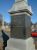 Headstone - reverse detail - Kiely family plot