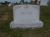 Headstone - John H. DeLee family - front